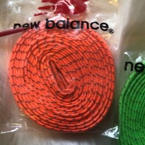 New Balance sneaker laces 4 colors